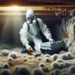 Crawlspace Mold removal performed by professional
