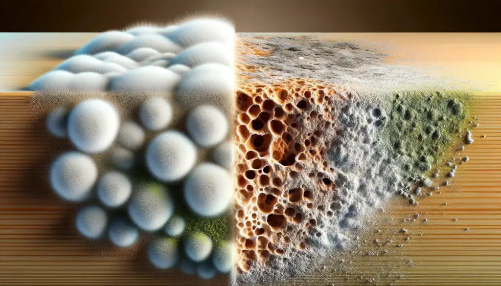 Comparison of Mold vs Mildew