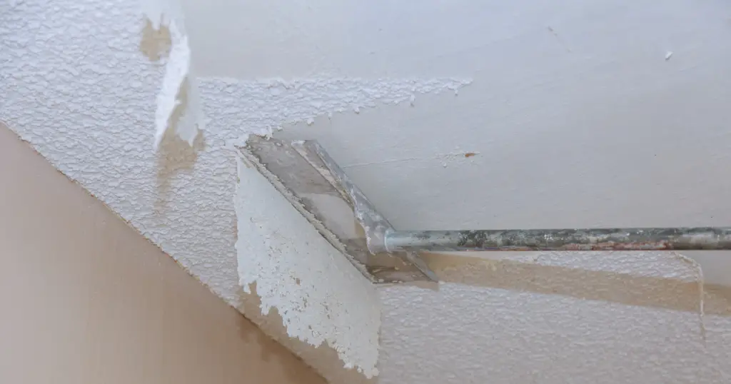 Removing Popcorn ceiling