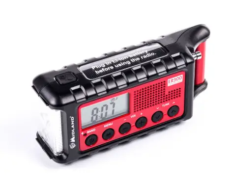 a Midland emergency weather radio