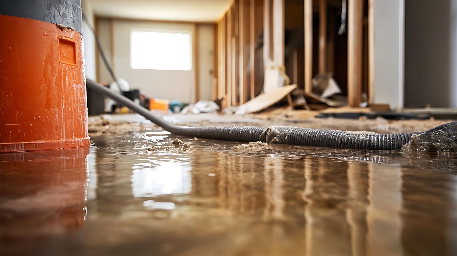 a home damaged by water leaks